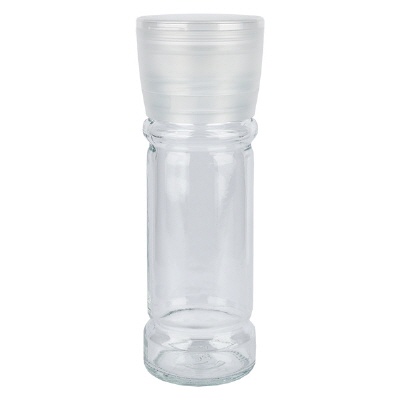 Bild Salz-/Gewürzglas 100ml mit Mühle Vario weiss