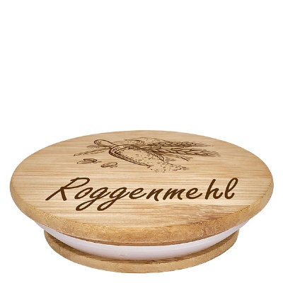 Bild Holzdeckel "Roggenmehl" für WECK RR100
