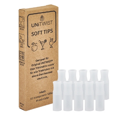 Bild Softtips (10er Schachtel) für Trinkhalme UNiTWIST
